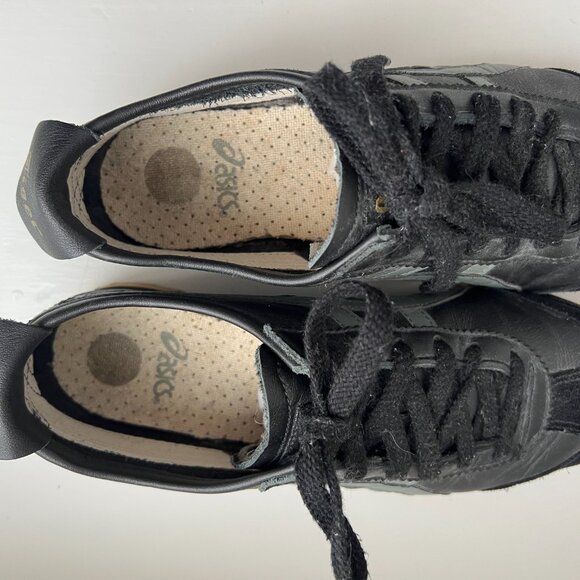 RARE ASICS Onitsuka Tiger - black and grey - women's 7.5 - Picture 6 of 8